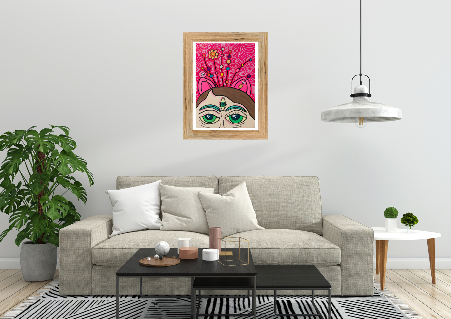 Poster Art Print "Caro At Greenhouse Alternative"