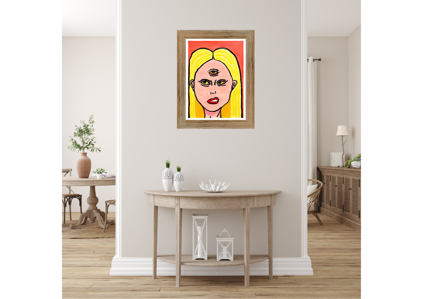 Poster Art Print "My Third Eye and Me"