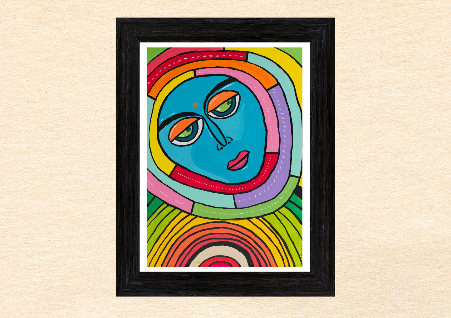 Poster Art Print "Indian Woman"