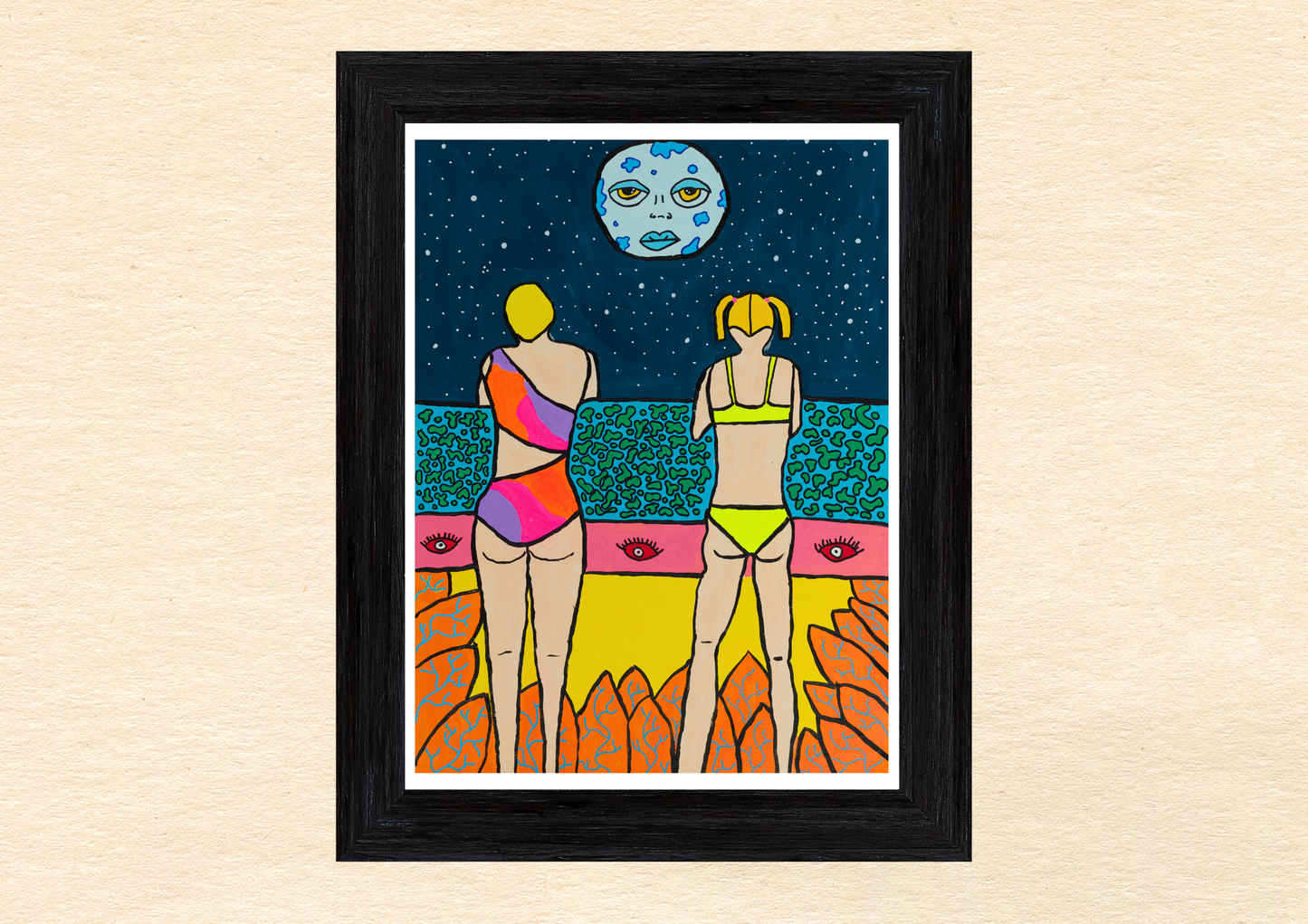 Poster Art Print "Universe Gazing"