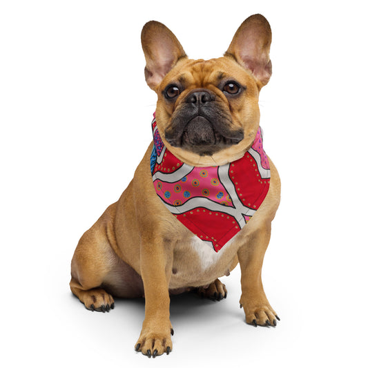 Bandana for Pet 'Mooning'