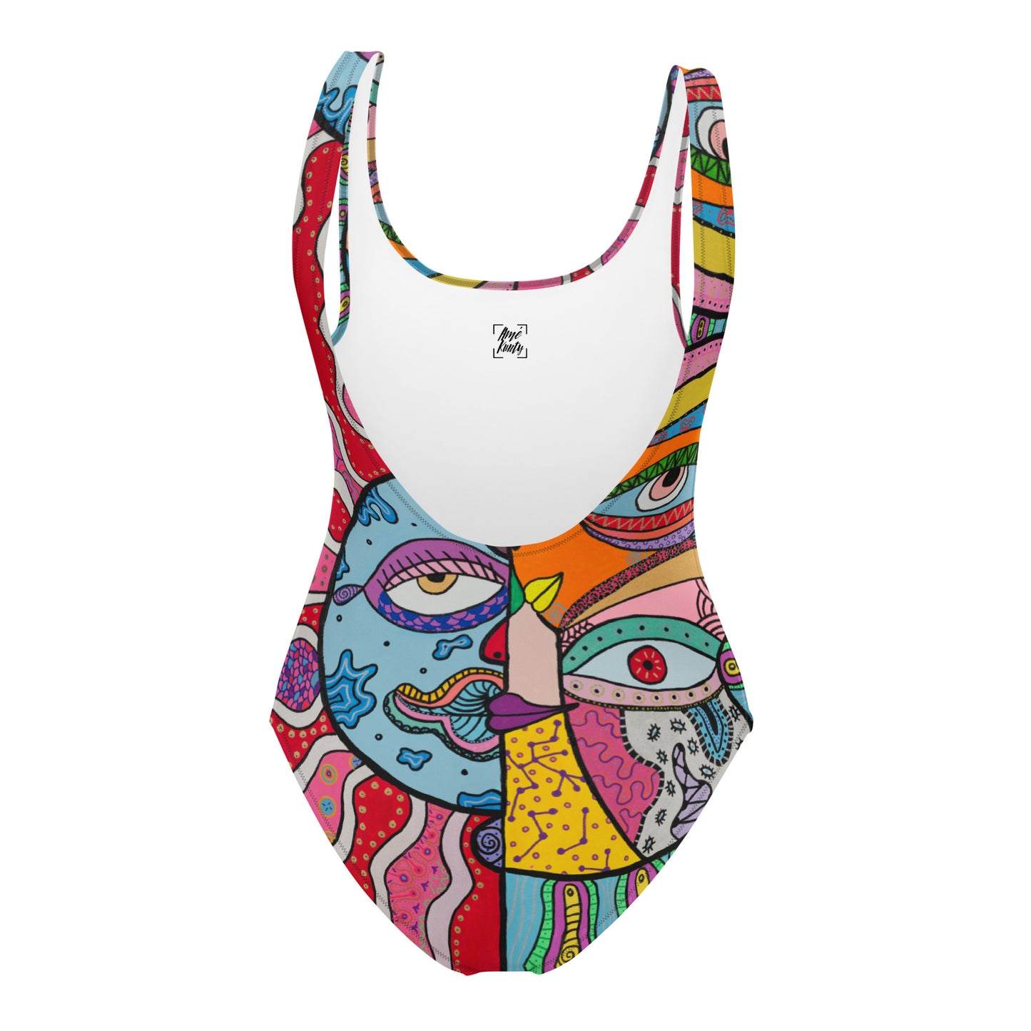 One-piece Swimsuit 'Mooning'