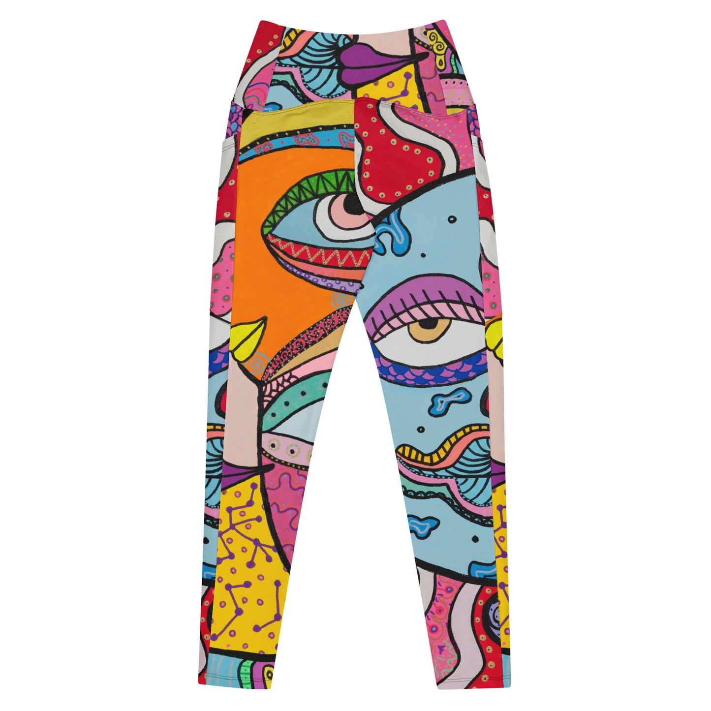 Leggings 'Mooning' Recycled Fabric