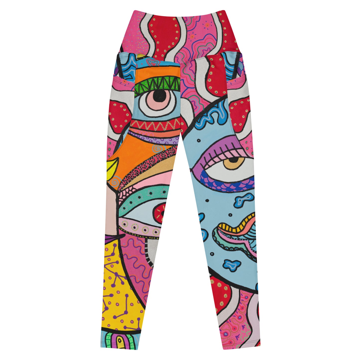 Leggings 'Mooning' Recycled Fabric