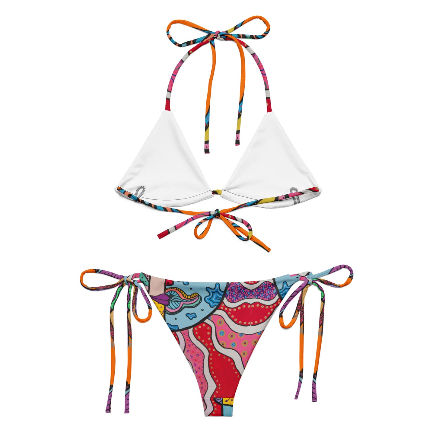 Bikini 'Mooning' Recycled Fabric