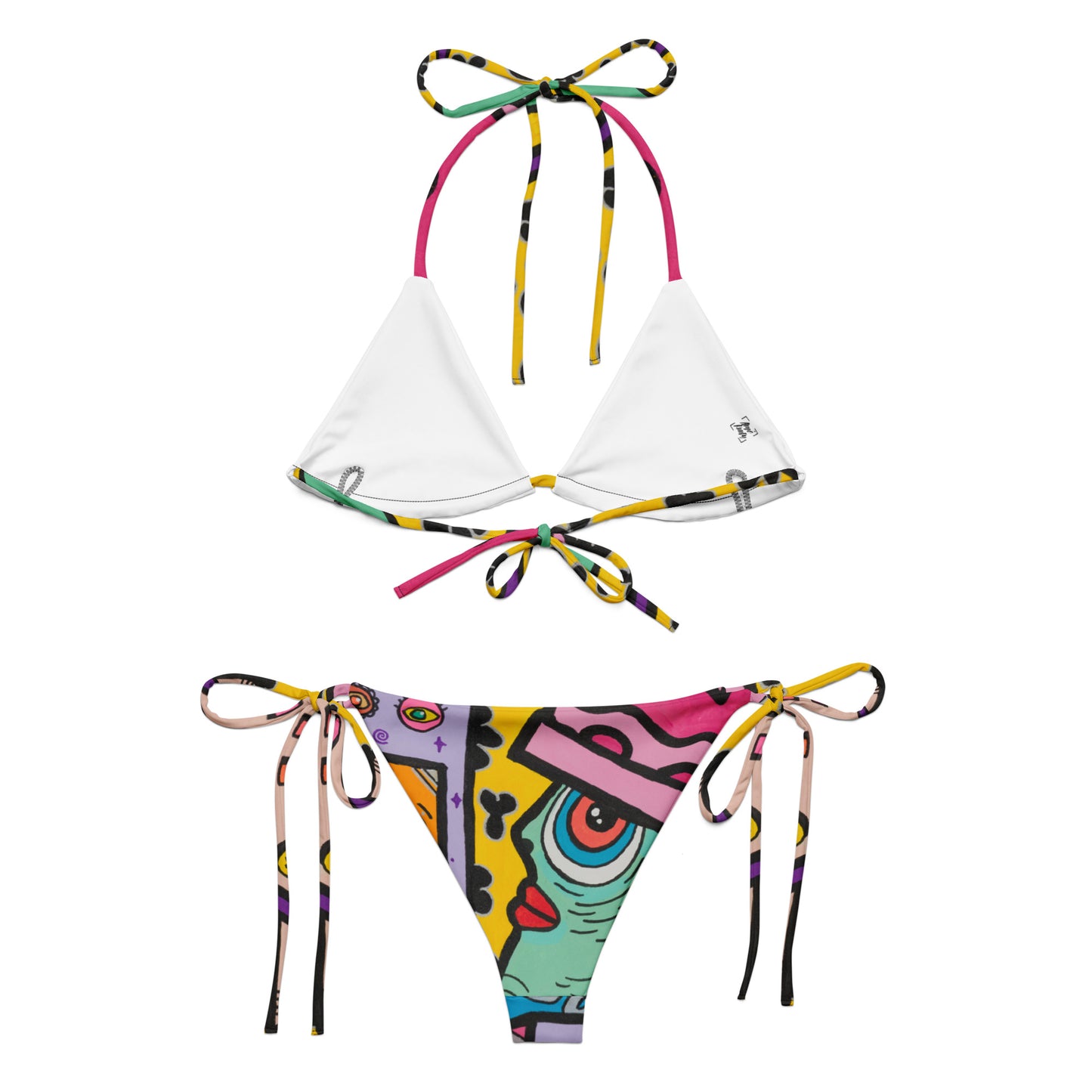 Bikini 'Alien' Recycled Fabric