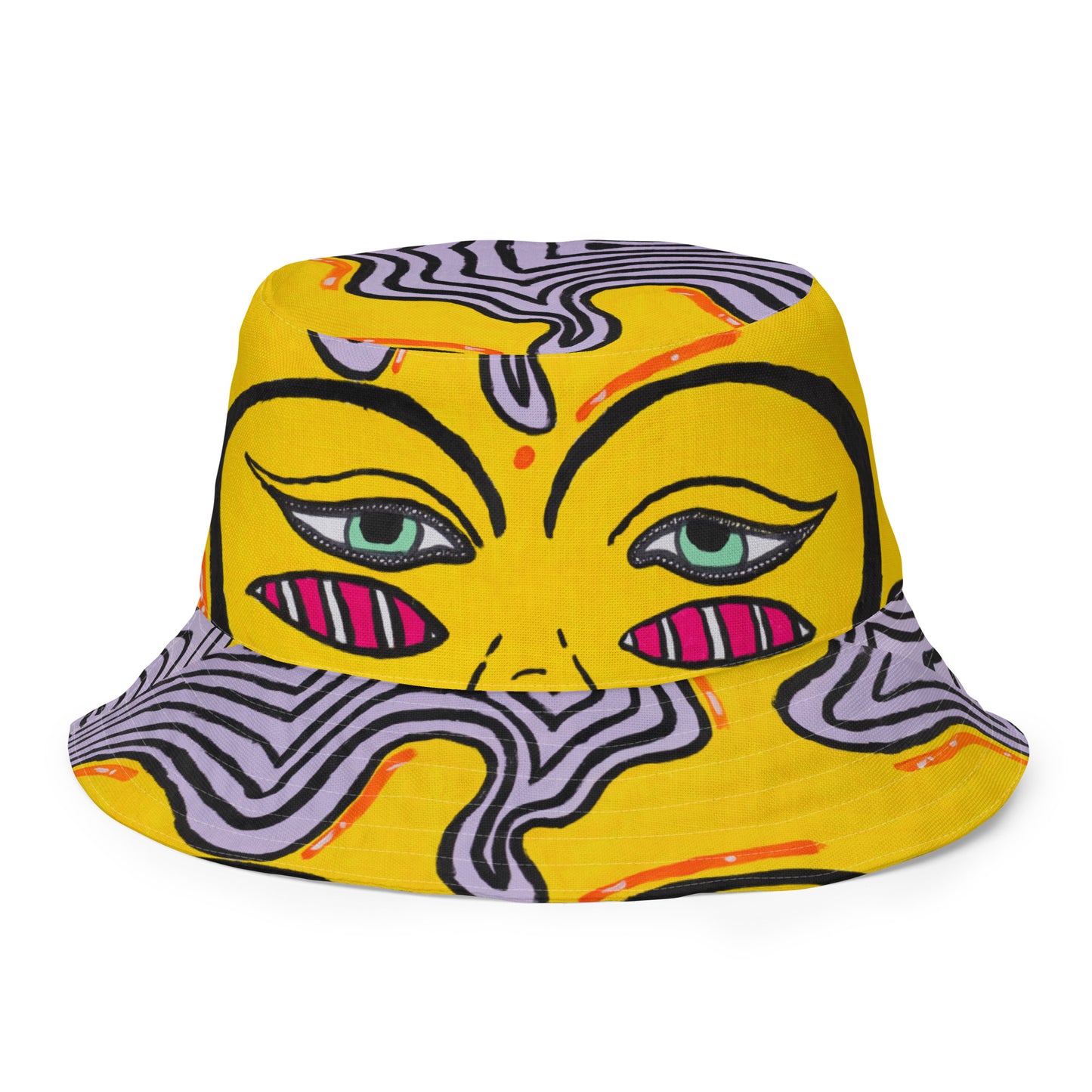 Reversible Bucket Hat 'Alien x Hanuman'