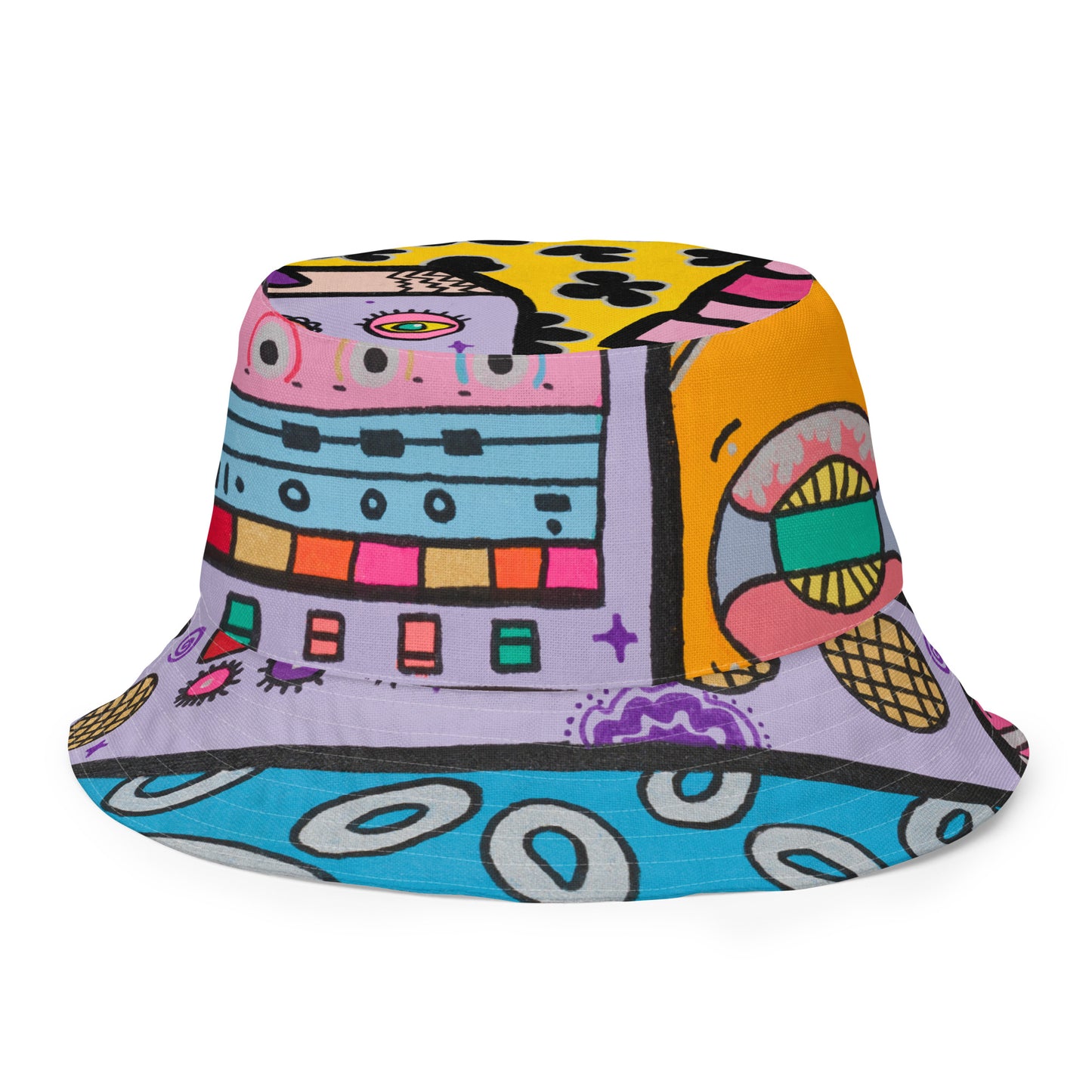 Reversible Bucket Hat 'Alien x Hanuman'