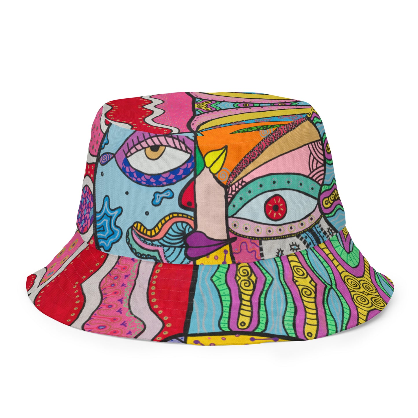 Reversible Bucket Hat 'Mooning'