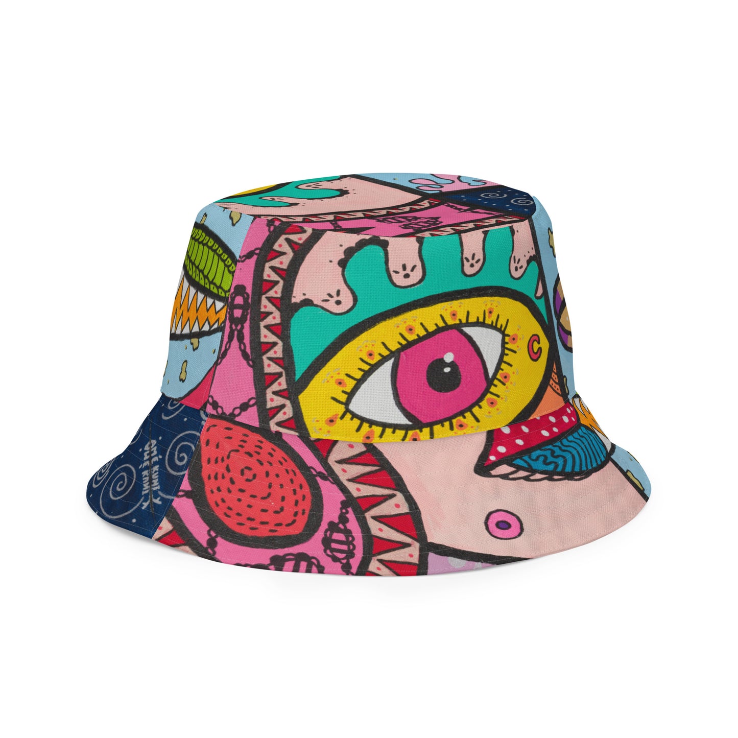 Reversible Bucket Hat 'Mooning'