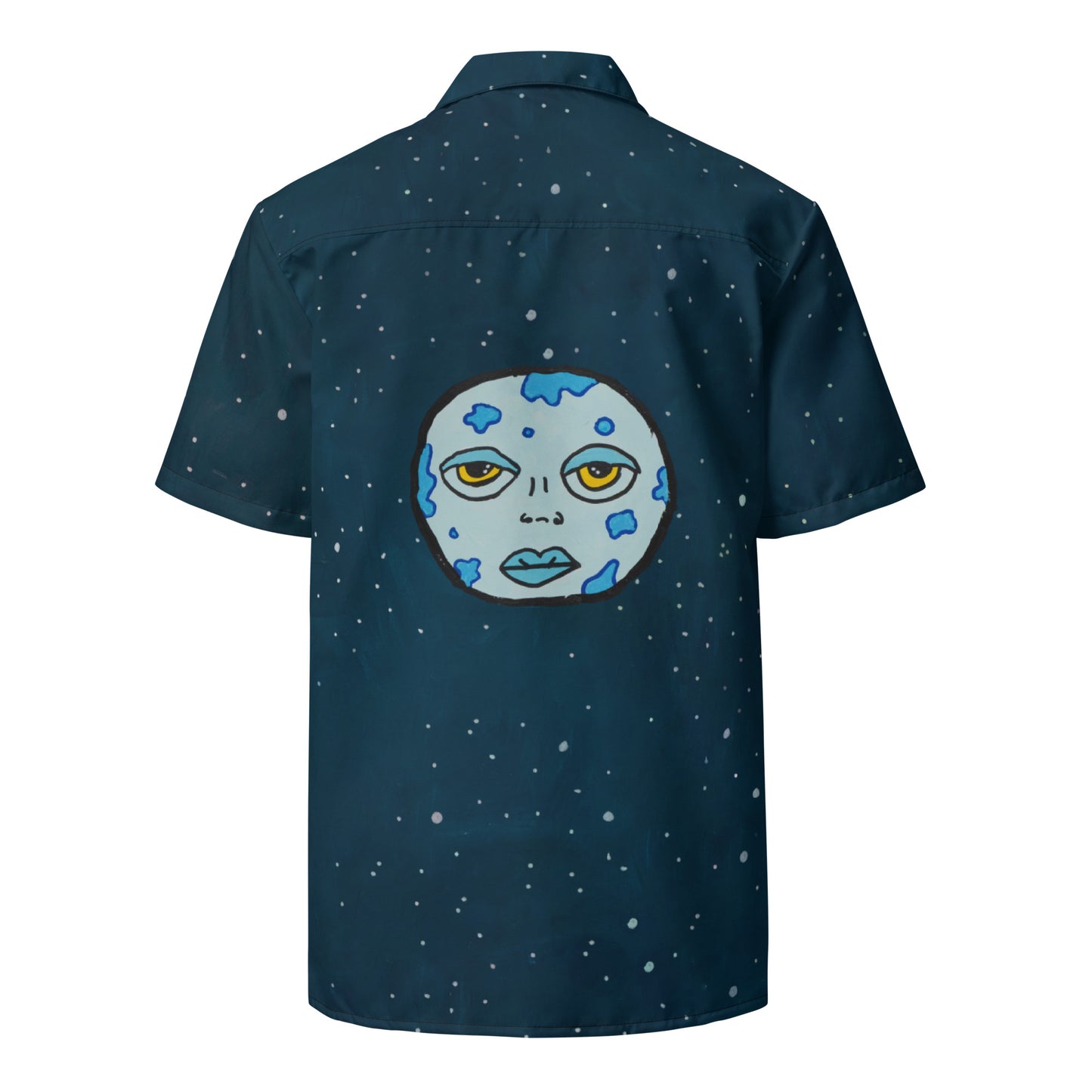 Unisex Oversized Shirt 'Universe' Recycled Fabric